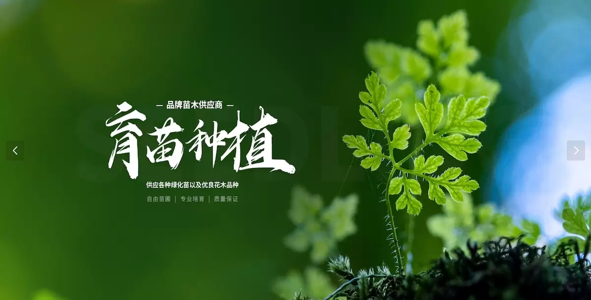 绿色风格农林牧渔行业网站模板v1.4.21